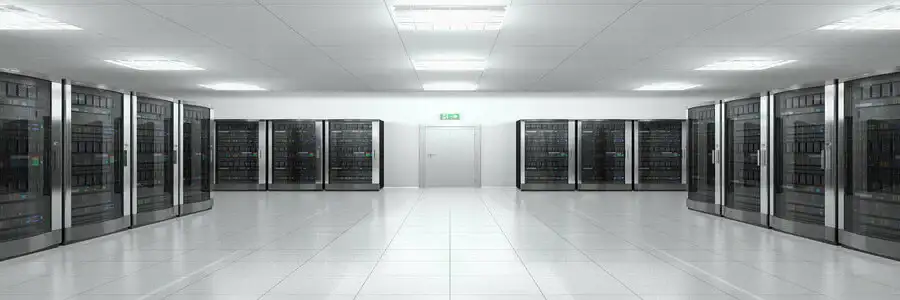 bank of T3 servers